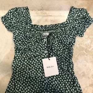 With Jean Isabelle dress